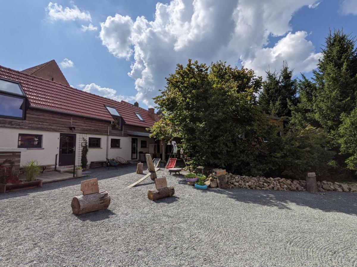 Schlafstaelle Apartment Geusfeld Exterior foto